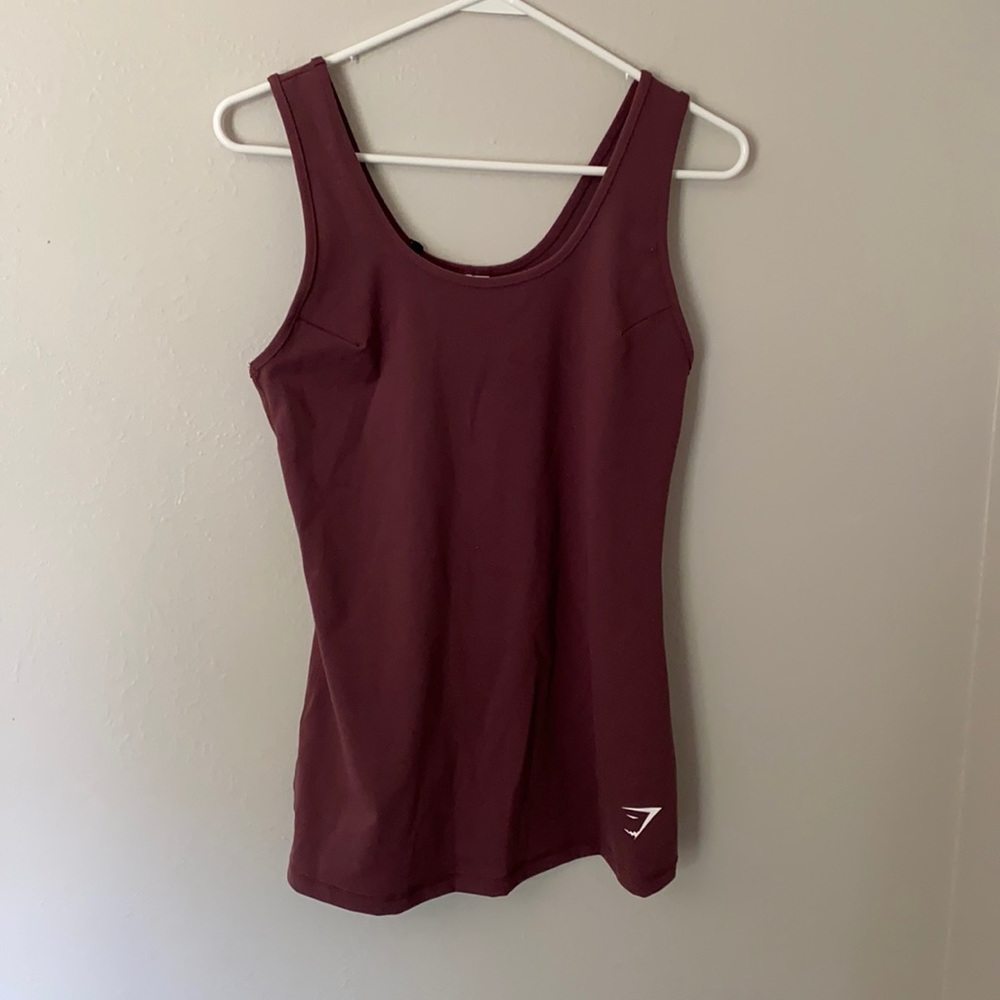 NWT Women’s Gymshark Dreamy Vest in Winter Berry